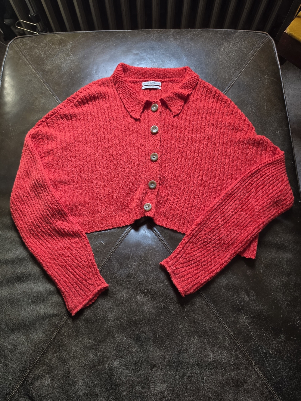 Urban Outfitters Cropped Collar Cardigan Sweater